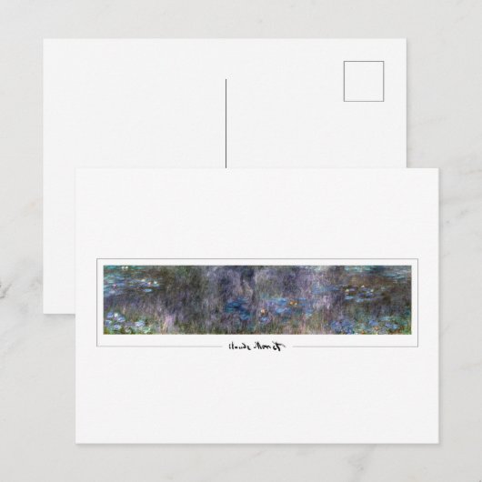 Claude Monet #503 - Fine Art Briefkaart (Voorkant / Achterkant)