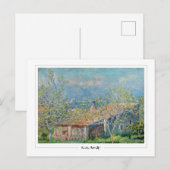 Claude Monet #50-2 - Fijne Kunst Briefkaart (Voorkant / Achterkant)