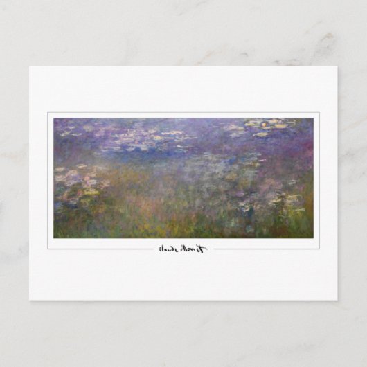 Claude Monet #551-2 - Fijne Kunst Briefkaart (Voorkant)