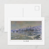 Claude Monet #55 - Fijne Kunst Briefkaart (Voorkant / Achterkant)