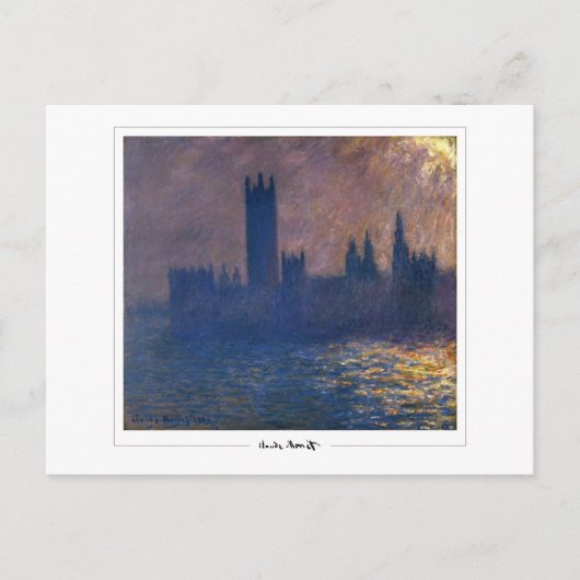 Claude Monet #57 - Fijne Kunst Briefkaart (Voorkant)