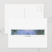 Claude Monet #598-2 - Kunst Briefkaart (Voorkant / Achterkant)