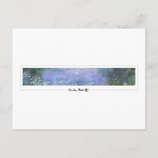 Claude Monet #598-2 - Kunst Briefkaart (Voorkant)