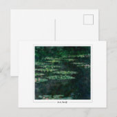 Claude Monet #5-2 - Fine Art Briefkaart (Voorkant / Achterkant)