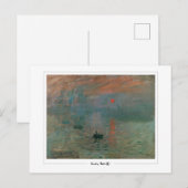 Claude Monet #668 - Fijne Kunst Briefkaart (Voorkant / Achterkant)
