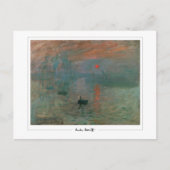 Claude Monet #668 - Fine Art Briefkaart (Voorkant)