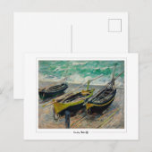 Claude Monet #8 - Fijne Kunst Briefkaart (Voorkant / Achterkant)