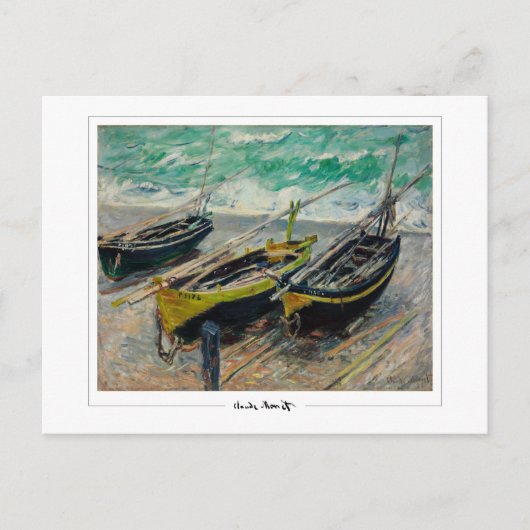 Claude Monet #8 - Fijne Kunst Briefkaart (Voorkant)
