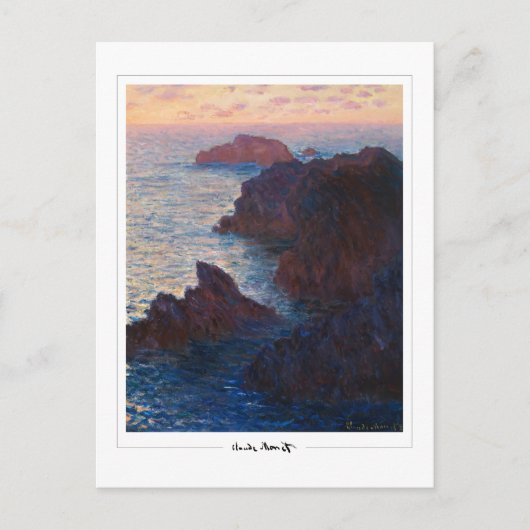 Claude Monet #9 - Fijne Kunst Briefkaart (Voorkant)