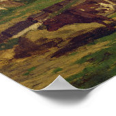 Claude Monet | A Farmyard in Normandy Poster (Hoek)