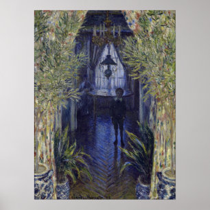 Claude Monet A Hoek van het Apartement Poster