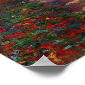 Claude Monet | A Pathway in Monet's Garden Poster (Hoek)