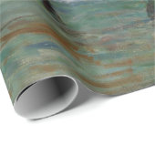 Claude Monet Aankomst van de Normandy Train Cadeaupapier (Rol Hoek)