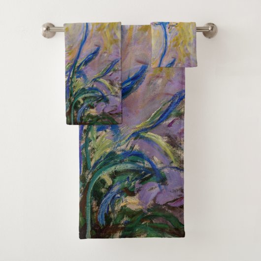 Claude Monet - Agapanthus Bad Handdoek (Insitu)