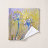 Claude Monet - Agapanthus Bad Handdoek (Wasdoekje)