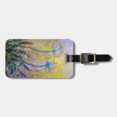 Claude Monet - Agapanthus Bagagelabel (Voorkant horizontaal)