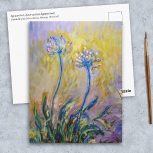 Claude Monet - Agapanthus Briefkaart