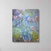 Claude Monet Agapanthus Canvas Afdruk (Voorkant)