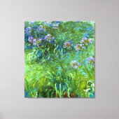Claude Monet: Agapanthus Canvas Afdruk (Voorkant)