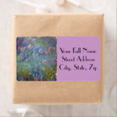 Claude Monet Agapanthus Etiket (Insitu)