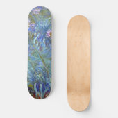 Claude Monet Agapanthus Fine Art Floral GalleryHD Persoonlijk Skateboard (Voorkant)