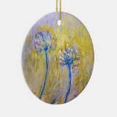 Claude Monet - Agapanthus Keramisch Ornament (Rechts)