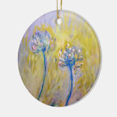 Claude Monet - Agapanthus Keramisch Ornament (Links)