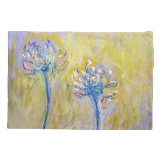 Claude Monet - Agapanthus Kussensloop (Achterkant)