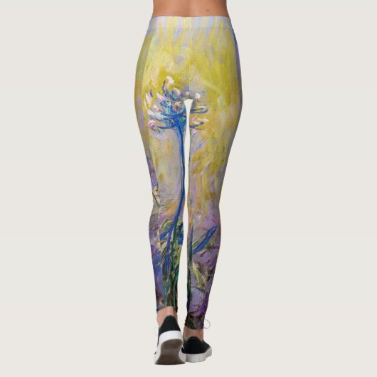 Claude Monet - Agapanthus Leggings (Achterkant)
