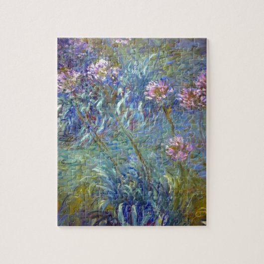 Claude Monet Agapanthus Legpuzzel (Verticaal)
