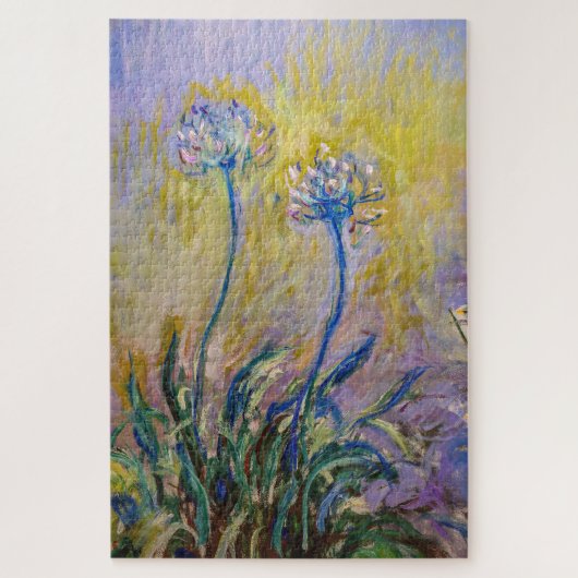 Claude Monet - Agapanthus Legpuzzel (Verticaal)