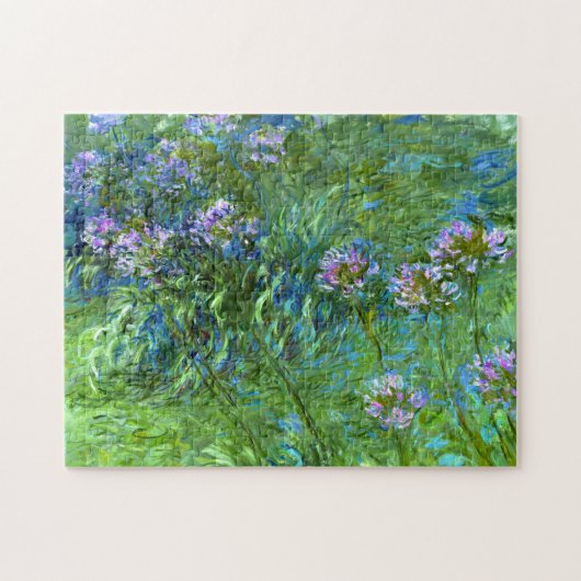 Claude Monet Agapanthus Legpuzzel (Horizontaal)