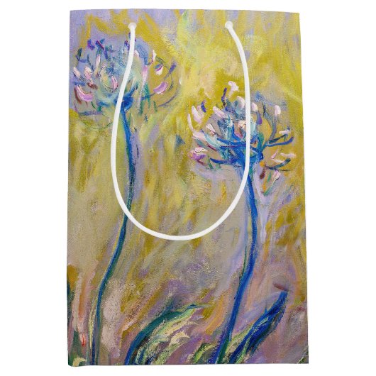 Claude Monet - Agapanthus Medium Cadeauzakje (Voorkant)