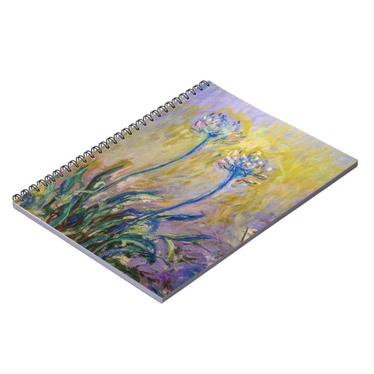 Claude Monet - Agapanthus Notitieboek (Linkerzijde)