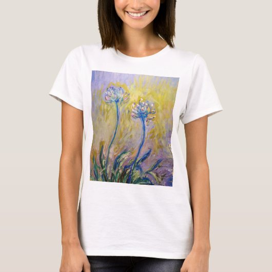 Claude Monet - Agapanthus T-shirt (Voorkant)