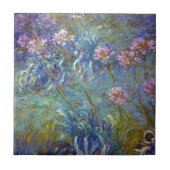 Claude Monet Agapanthus Tegeltje (Voorkant)