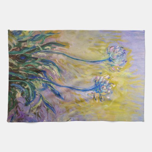 Claude Monet - Agapanthus Theedoek (Horizontaal)