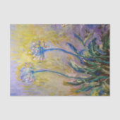 Claude Monet - Agapanthus Tissuepapier (Voorkant)
