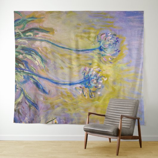 Claude Monet - Agapanthus Wandkleed (In Situ (horizontaal))