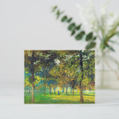 Claude Monet Allee du Champ de Foire Briefkaart (Staand voorkant)