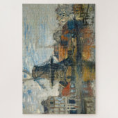 Claude Monet Amsterdamse Windmolen Legpuzzel (Verticaal)