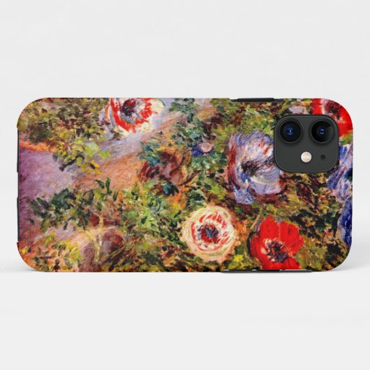 Claude Monet Anemonen Case-Mate iPhone Case (Achterkant (horizontaal))
