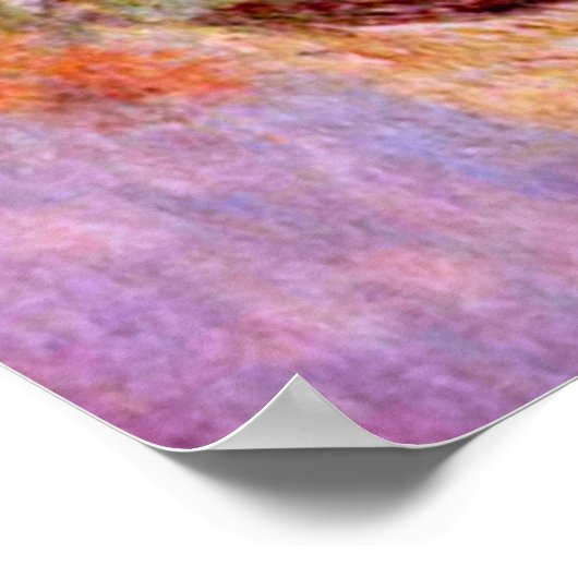 Claude Monet: Anemones Poster (Hoek)