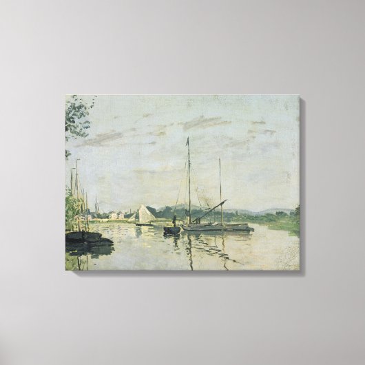 Claude Monet | Argenteuil, 1872 Canvas Afdruk (Voorkant)