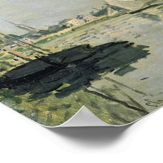 Claude Monet | Argenteuil, 1872 Poster (Hoek)