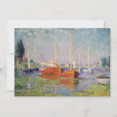 Claude Monet - Argenteuil Bedankkaart (Voorkant)