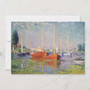 Claude Monet - Argenteuil Bedankkaart