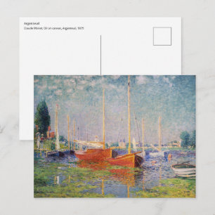 Claude Monet - Argenteuil Briefkaart
