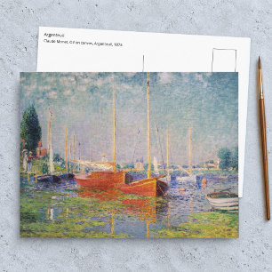 Claude Monet - Argenteuil Briefkaart