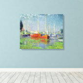 Claude Monet | Argenteuil, c.1872-5 Canvas Afdruk (Insitu (Houten vloer))